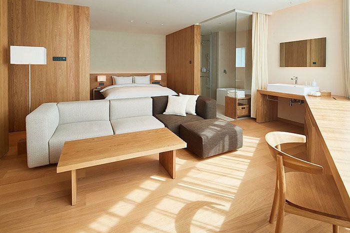 簡樸淡雅風(fēng)格酒店裝修效果圖